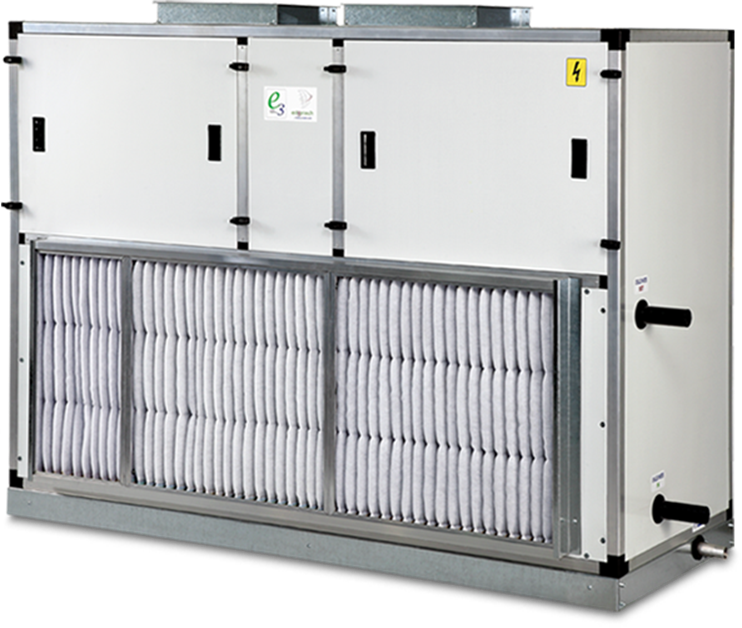 Vertical Type Floor Mounted Air Handling Units